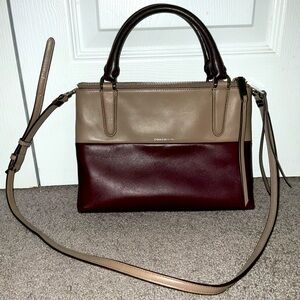 Coach The Mini Borough Bag in Retro Colorblock Leather